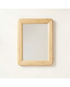Stone Branch Framed Wall Mirror - Cream (synthetic illustration; no displayed measurements)