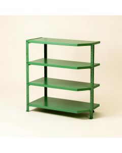 Vale Crest Desktop Shelving Unit - Green (synthetic illustration; no displayed measurements)