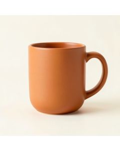 Glen Bridge Ceramic Mug - Terracotta (synthetic illustration; no displayed measurements)