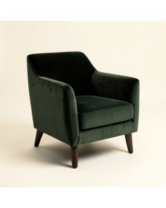 Daulton 20 '' Wide Velvet Side Chair (synthetic illustration; no displayed measurements)