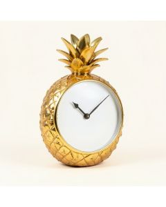 Pineapple Tabletop Clock (synthetic illustration; no displayed measurements)