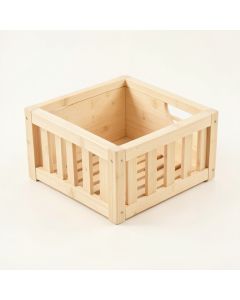 Rowan Bluff Empty Furniture-Style Litter Enclosure - Ivory (synthetic illustration; no displayed measurements)