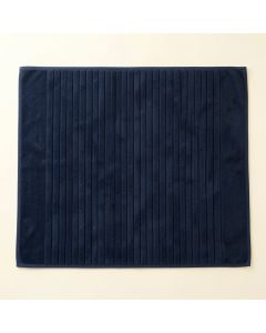 Alder Crest Bath Mat - Navy (synthetic illustration; no displayed measurements)