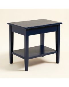 Holly Brook Side Table - Navy (synthetic illustration; no displayed measurements)