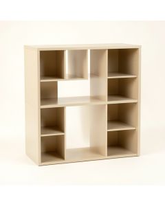 Dune Bluff Desktop Shelving Unit - Beige (synthetic illustration; no displayed measurements)