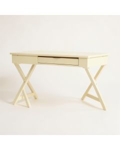 Heath Edge Writing Desk - Cream (synthetic illustration; no displayed measurements)