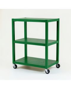 Holly Dale Empty Rolling Workshop Cart - Green (synthetic illustration; no displayed measurements)