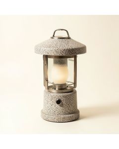 Oil Powered Outdoor Lantern (synthetic illustration; no displayed measurements)