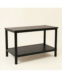 Willow Dale Empty Workshop Workbench - Black (synthetic illustration; no displayed measurements)