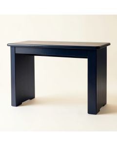 Flint Edge Writing Desk - Navy (synthetic illustration; no displayed measurements)