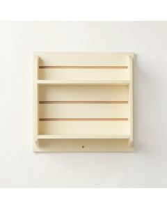 Moss Dale Empty Wall-Mounted Tool Organizer Panel - Cream (synthetic illustration; no displayed measurements)