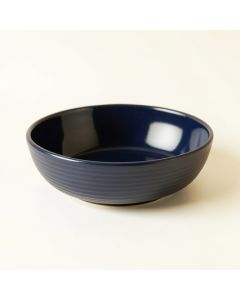 Dune Crest Dining Bowl - Navy (synthetic illustration; no displayed measurements)