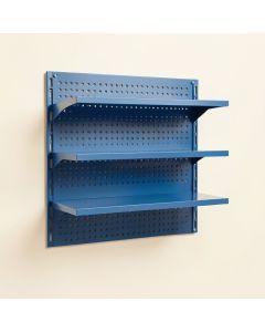 Birch Brook Empty Wall-Mounted Tool Organizer Panel - Blue (synthetic illustration; no displayed measurements)