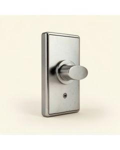 Broadway Keyed Entry Lever With Collins Trim (synthetic illustration; no displayed measurements)