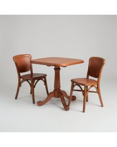 Outdoor Bistro Table and Chair Set (synthetic illustration; no displayed measurements)