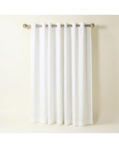 Gilcrease Solid Sheer Single Curtain Panel (synthetic illustration; no displayed measurements)