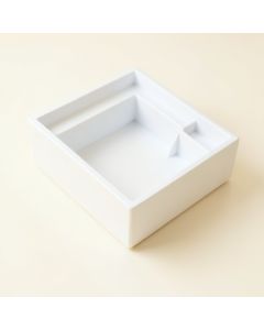 Meadow Bridge Empty Pantry Drawer Organizer Insert - White (synthetic illustration; no displayed measurements)