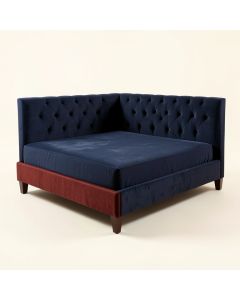 Connolly Tufted Upholstered Low Profile Standard Bed (synthetic illustration; no displayed measurements)
