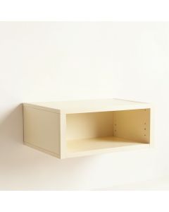 Linden Bluff Wall-Mounted Shelf - Cream (synthetic illustration; no displayed measurements)
