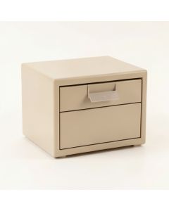Juniper Crest Small-Parts Storage Drawer Cabinet - Beige (synthetic illustration; no displayed measurements)