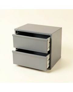 Juniper Bridge Under-Desk Drawer Unit - Gray (synthetic illustration; no displayed measurements)