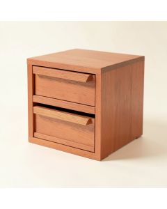 Olive Bridge Small-Parts Storage Drawer Cabinet - Terracotta (synthetic illustration; no displayed measurements)