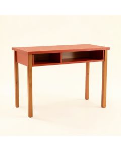Bay Brook Writing Desk - Terracotta (synthetic illustration; no displayed measurements)