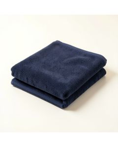 Shore Crossing Bath Towel - Navy (synthetic illustration; no displayed measurements)