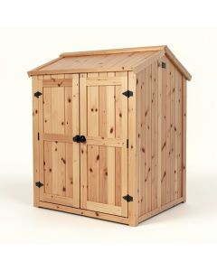 Outdoor Living Today 8 Ft. W X 12 Ft. D Solid Wood Storage Shed (synthetic illustration; no displayed measurements)