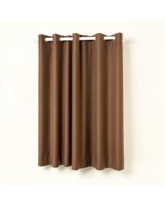 Solid Color Sheer Grommet Single Curtain Panel (synthetic illustration; no displayed measurements)