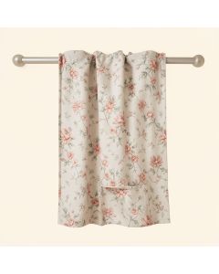 Madison Floral Room Darkening Rod Pocket Single Curtain Panel (synthetic illustration; no displayed measurements)