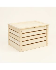 Reed Bridge Closed Outdoor Storage Box - Ivory (synthetic illustration; no displayed measurements)