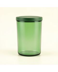 Cedar Dale Storage Canister With Lid - Green (synthetic illustration; no displayed measurements)