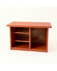 Harbor Bridge Empty Countertop Canister Rack - Terracotta (synthetic illustration; no displayed measurements)