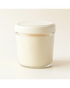 Bay Bridge Storage Canister With Lid - Cream (synthetic illustration; no displayed measurements)