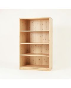Linden Canyon Freestanding Bookcase - Beige (synthetic illustration; no displayed measurements)
