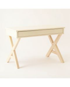 Aspen Bluff Writing Desk - Cream (synthetic illustration; no displayed measurements)