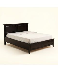 Full/Double Low Profile Sleigh Bed (synthetic illustration; no displayed measurements)