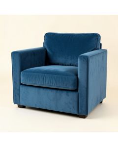 Ridge Branch Upholstered Armchair - Blue (synthetic illustration; no displayed measurements)