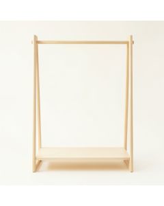 Fern Canyon Empty Garment Rack - Ivory (synthetic illustration; no displayed measurements)