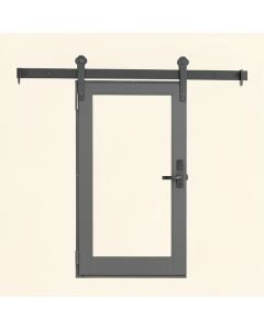 Sliding Standard Single Barn Door Hardware Kit (synthetic illustration; no displayed measurements)