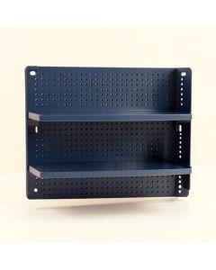 Dawn Bluff Empty Wall-Mounted Tool Organizer Panel - Navy (synthetic illustration; no displayed measurements)