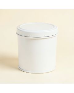 River Branch Storage Canister With Lid - White (synthetic illustration; no displayed measurements)
