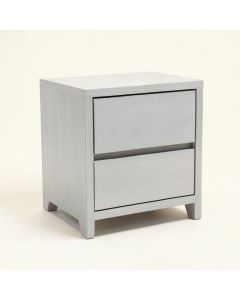 Mckeehan 2 - Drawer Nightstand In Light Gray (synthetic illustration; no displayed measurements)
