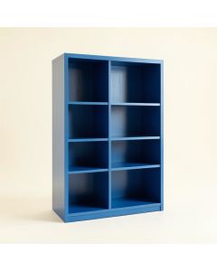 Maple Dell Freestanding Bookcase - Blue (synthetic illustration; no displayed measurements)