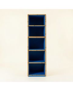 Holly Dell Narrow Cubby Tower - Blue (synthetic illustration; no displayed measurements)