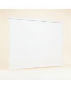 Excelvan White 100 '' Manual Projection Screen (synthetic illustration; no displayed measurements)