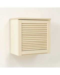 Hill Branch Wall-Mounted Laundry Cabinet - Cream (synthetic illustration; no displayed measurements)