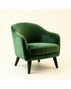Sage Falls Upholstered Armchair - Green (synthetic illustration; no displayed measurements)
