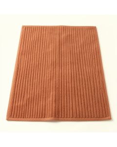 Ridge Bridge Bath Mat - Terracotta (synthetic illustration; no displayed measurements)